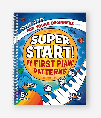 Super Start! My First Piano Patterns (SPIRAL BOUND)